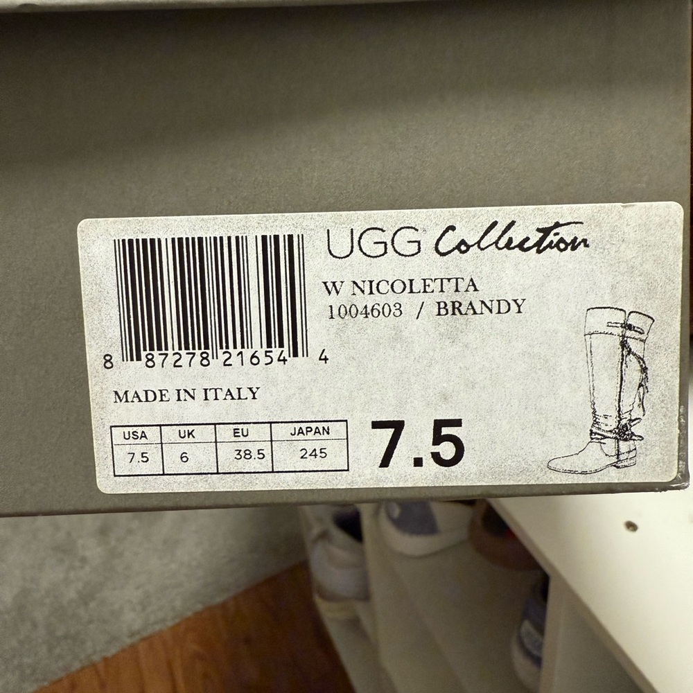UGG Chestnut Over the Knee Boots - Picture 11 of 14